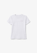Calvin Klein SLIM FIT FEMININE LOGO TEE - Basic T-shirt - bright white