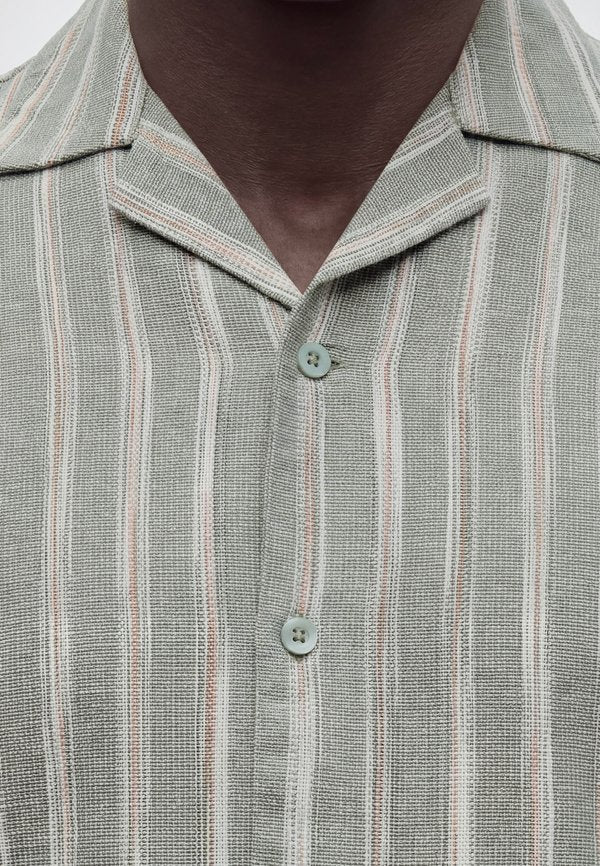 TOM TAILOR DENIM RELAXED STRUCTURED STRIPED SHIRT