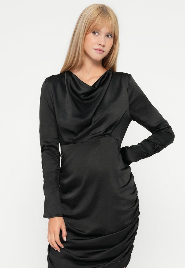 Vero Moda VMBEA COWL NECK SHORT DRESS