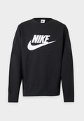 Nike Sportswear M NK CLUB BB GFX CREW - Sweatshirt - black/white
