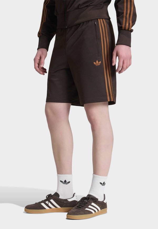 adidas Originals FIREBIRD - Shorts - aurora coffee/dusky bronze