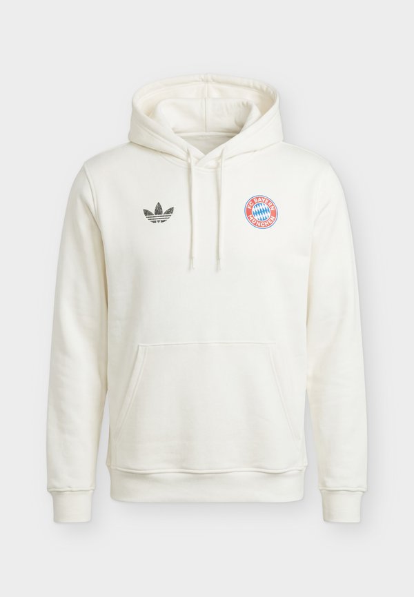 adidas Originals FC BAYERN MUENCHEN GRAPHIC HOODIE - Club wear - core white