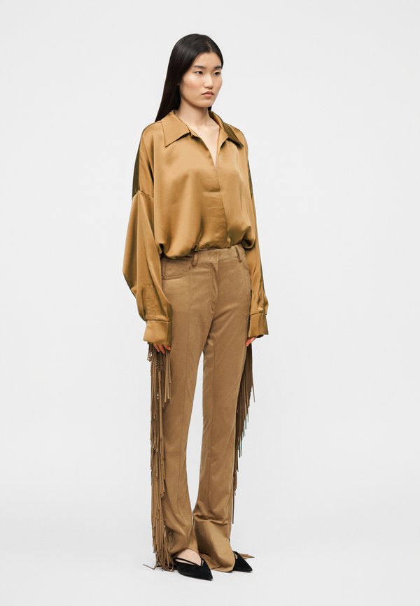 Norma Kamali SUPER OVERSIZED BOYFRIEND BODYSUIT