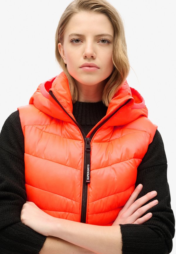 Superdry & Co HOODED FUJI QUILT PADDED
