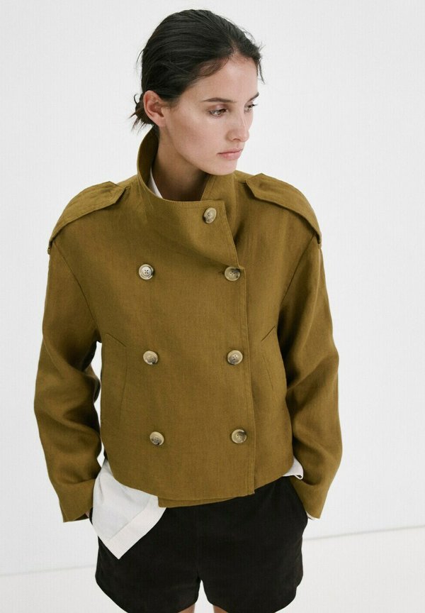 Mango ADULT - Summer jacket - olive green