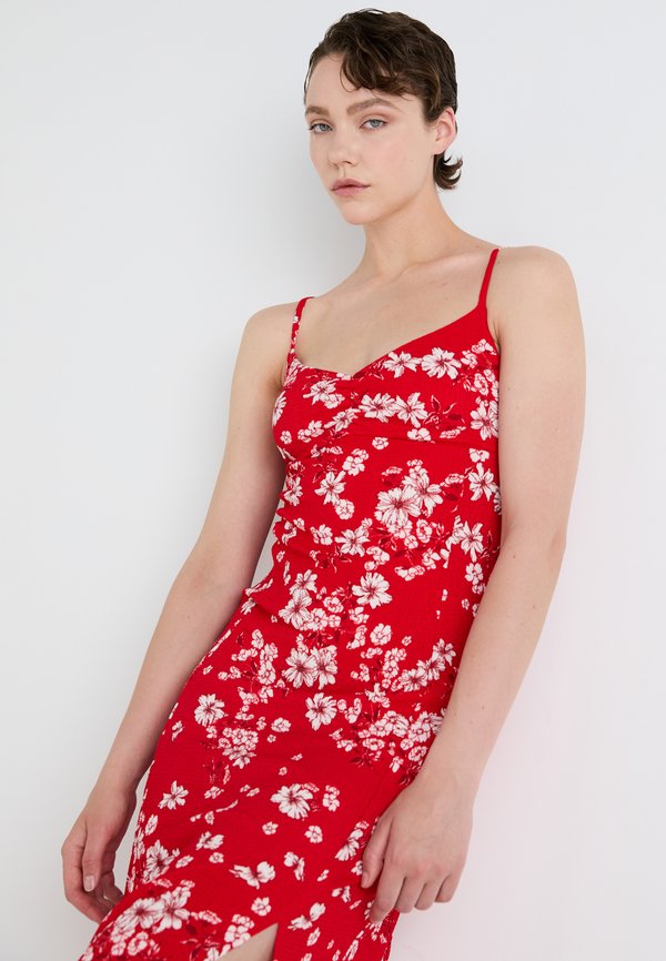 Gina Tricot TEXTURED MIDI DESS