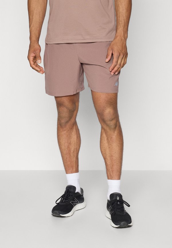 New Balance SPORT ESSENTIALS SHORT - Sports shorts - earth shadow