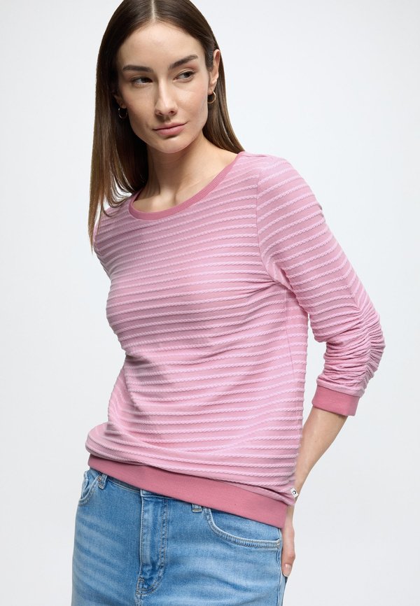 TOM TAILOR DENIM STRIPED JACQUARD