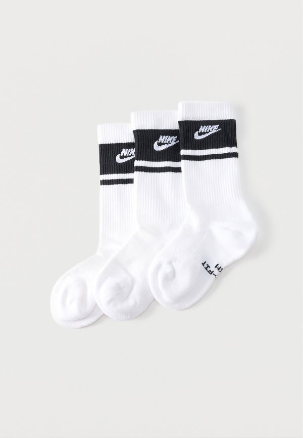 Nike Sportswear UNISEX 3 PACK - Socks - white/black