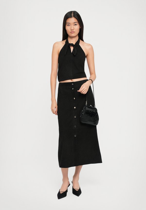 STUDIO ID TIE NECK HALTER