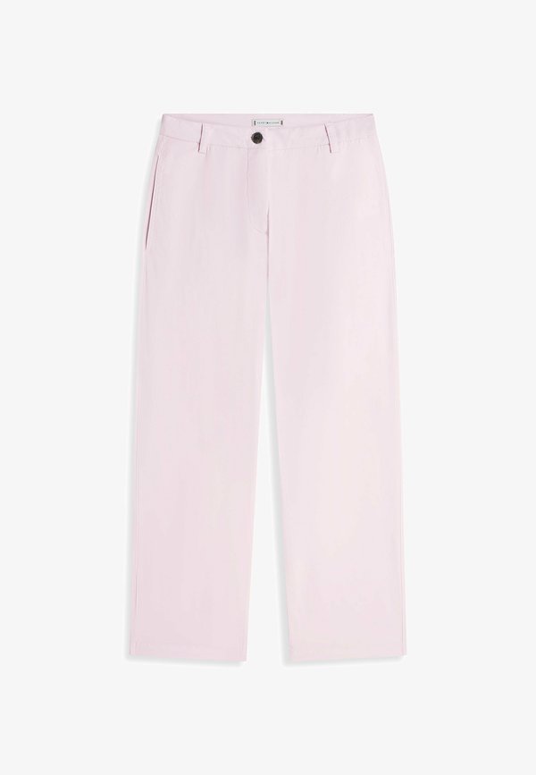 Tommy Hilfiger WASHED SLIM STRAIGHT LEG CHINOS - Chinos - lilac powder