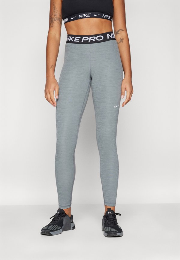 Nike Performance 365 - Leggings - smoke grey heather/black/white