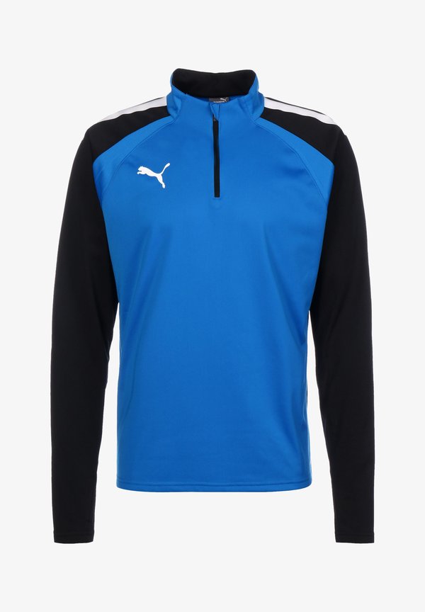 Puma TEAMLIGA - Long sleeved top - electric blue lemonade