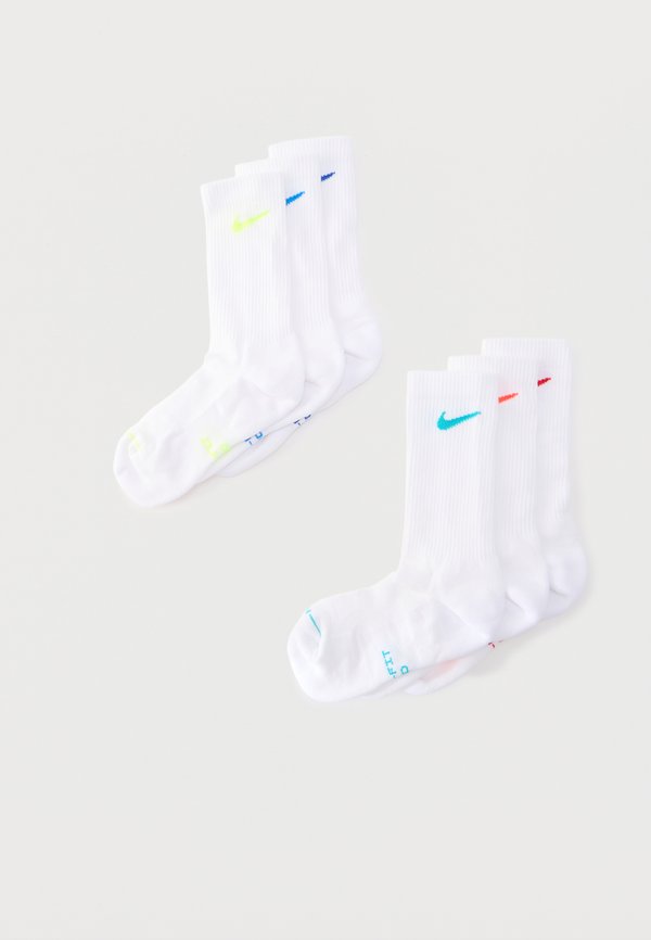 Nike Performance UNISEX 6 PACK - Sports socks - white/multi-coloured