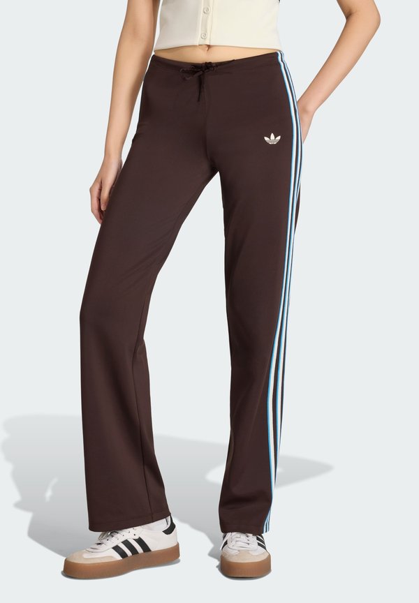 adidas Originals STRAIGHT PANTS - Tracksuit bottoms - aurora coffee
