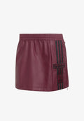 adidas Originals Mini skirt - maroon   black