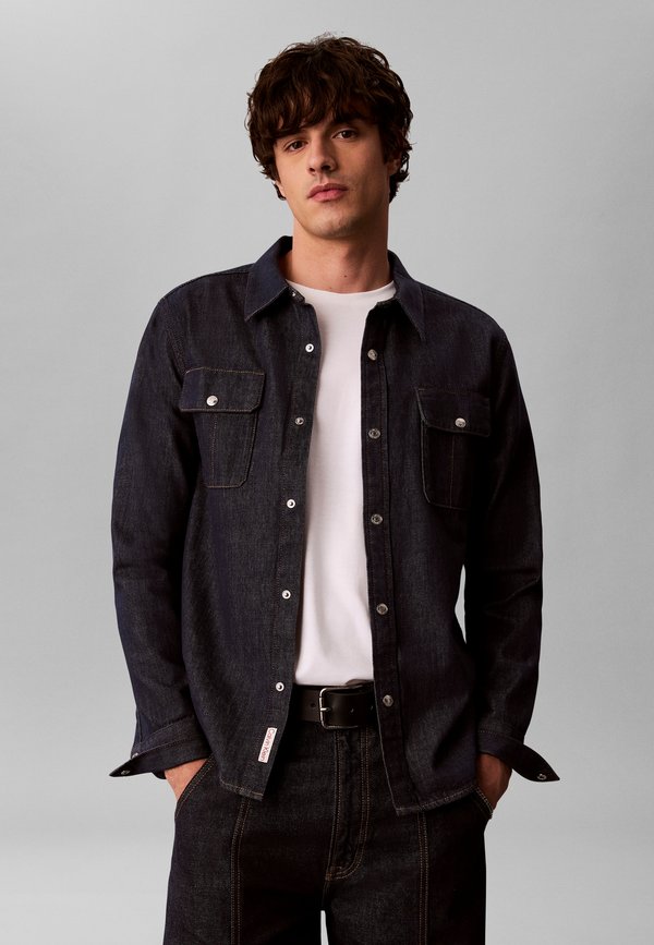 Calvin Klein Jeans FOREVER RAW WESTERN - Shirt - forever indigo