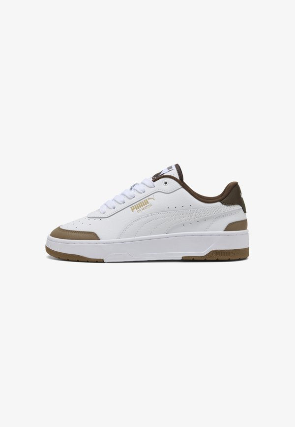 Puma CA MATCH UNISEX - Skate shoes - white-totally taupe