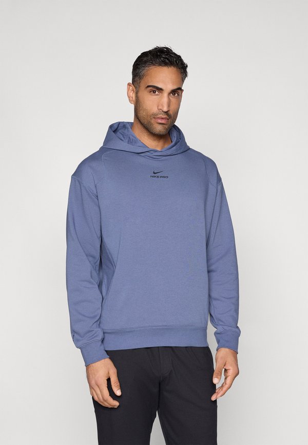 Nike Performance M NP DF NPT MIDLAYER  - Hoodie - diffused blue/black