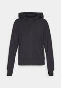 adidas Performance DESIGNED FOR TRAINING FULL ZIP HOODED - Zip-up sweatshirt - black