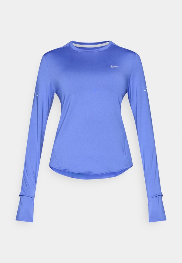 Nike Performance SWIFT - Long sleeved top - sapphire/reflective silver-coloured