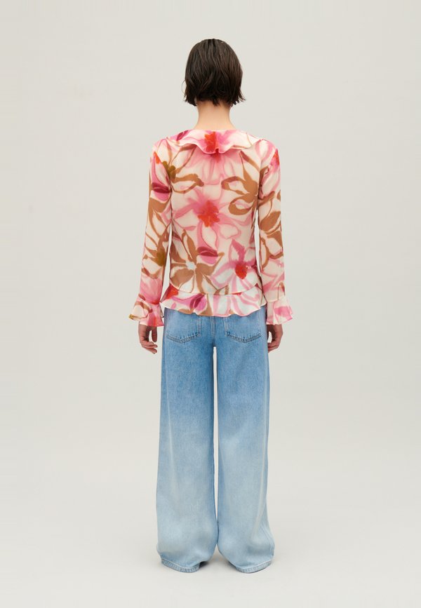 Claudie Pierlot IMPRIMÉ AQUARELLE