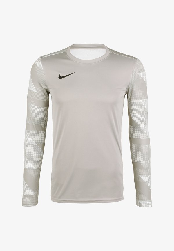 Nike Performance Long sleeved top - pewter grey / white / black