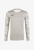 Nike Performance Long sleeved top - pewter grey / white / black