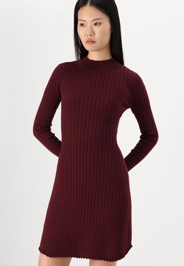 JDY JDYERIKA O NECK SKATER DRESS