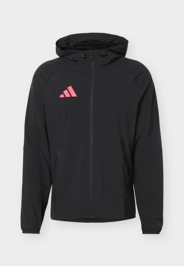 adidas Performance TIRO TRAVEL  - Windbreaker - black/power pink
