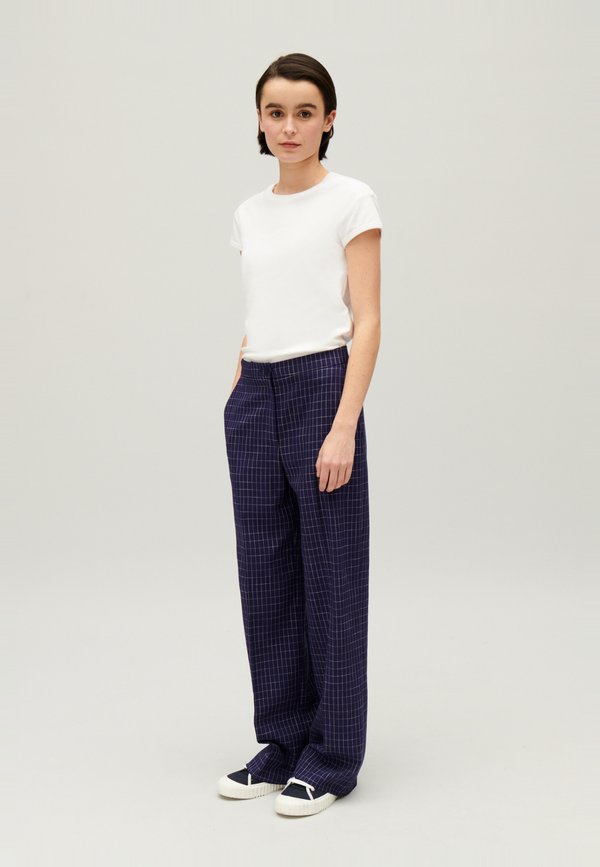 Claudie Pierlot PANTALON COSTUME CARREAUX