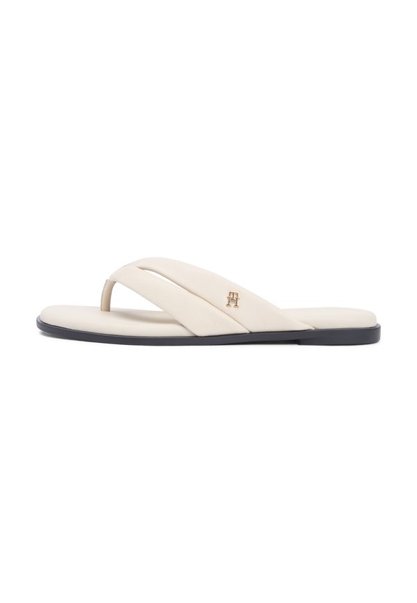 Tommy Hilfiger LEATHER TOE POST FLAT SANDALS