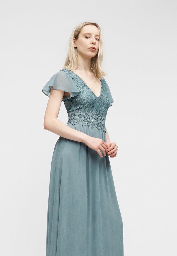 VILA VIETERA V NECK ANKLE DRESS