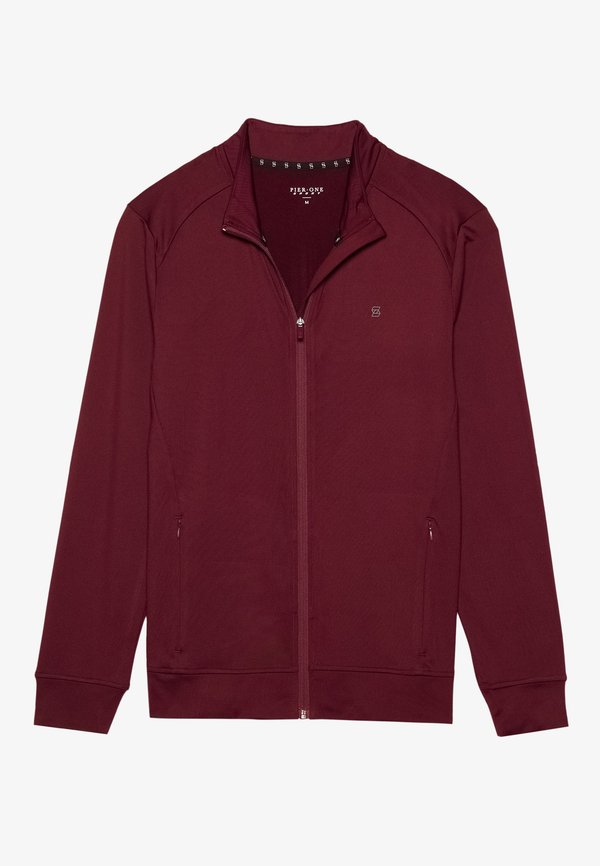 Pier One Sport by Zalando LONG SLEEVE ZIP UP TRAINING JACKET WITH POCKETS