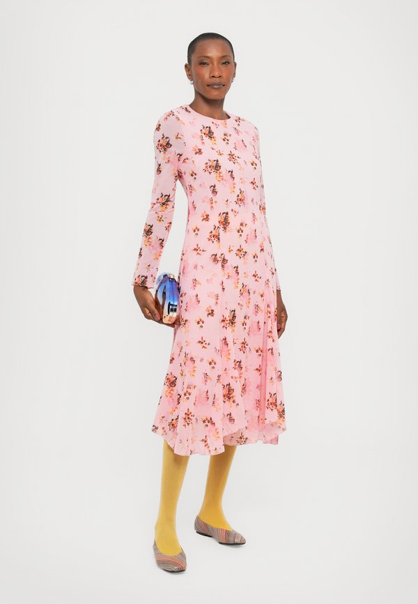 Stine Goya LONG SLEEVE MIDI DRESS