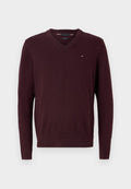 Tommy Hilfiger PIMA  - Jumper - deep burgundy