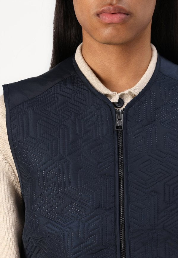 Lyle & Scott EMBLEM QUILTED GILET
