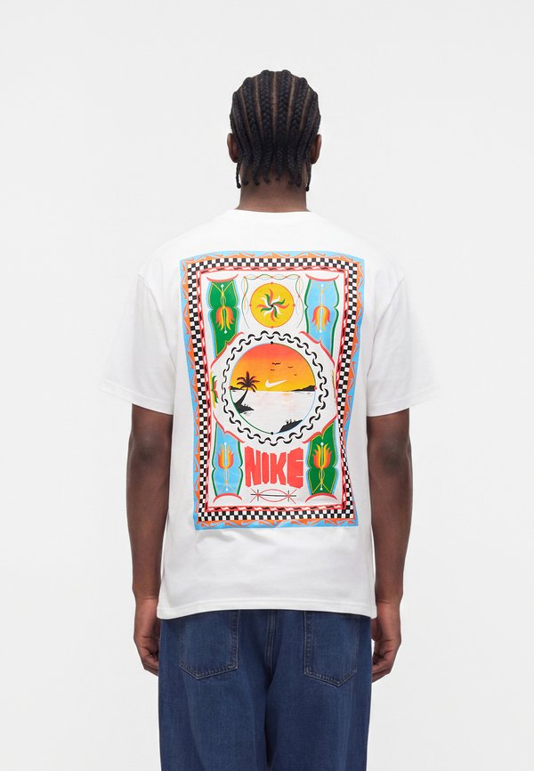 Nike Sportswear TEE PALM TREE - Print T-shirt - white