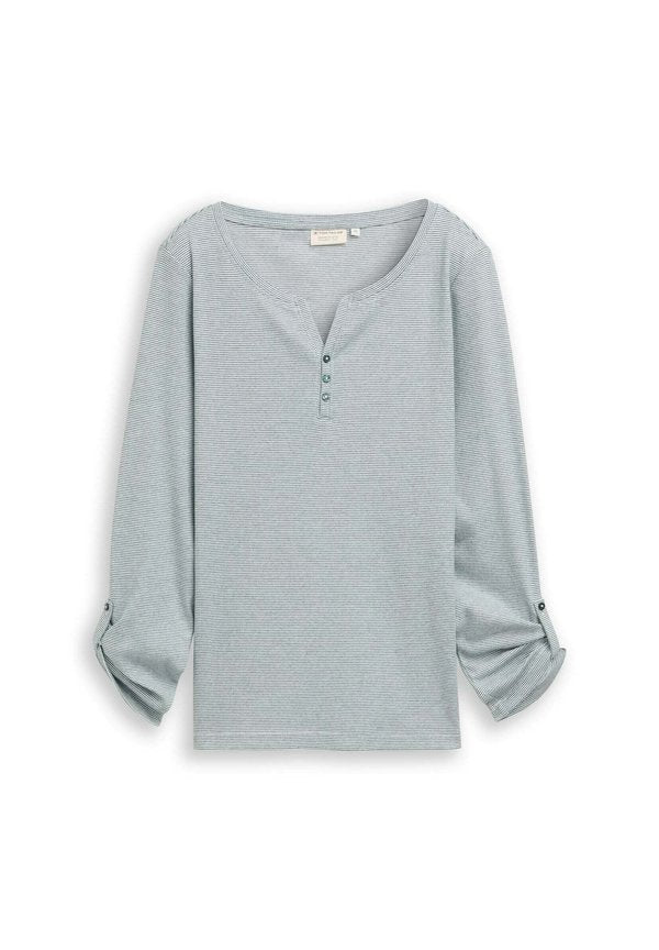 TOM TAILOR STRIPE HENLEY