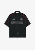 Bershka RACING - SHIRT - Shirt - royal blue