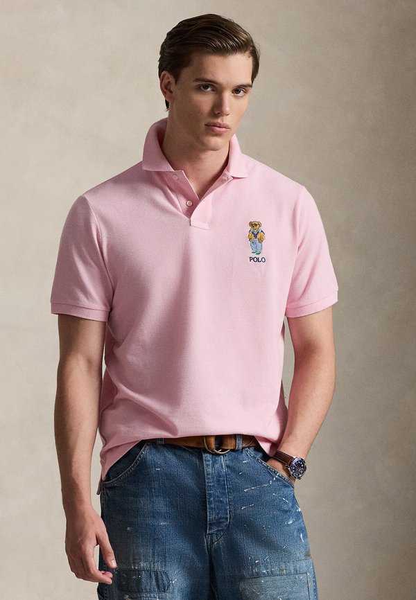 Polo Ralph Lauren CUSTOM SLIM FIT POLO BEAR MESH POLO