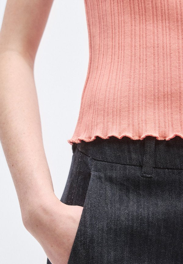 Scotch & Soda STRUCTURED RIB TANK