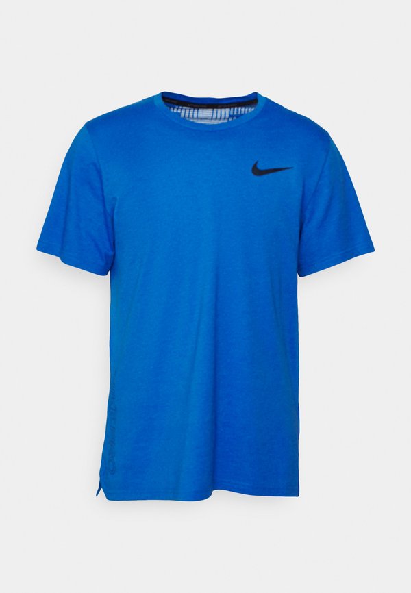 Nike Performance M NP DF NPC BURNOUT SS TOP 3. - Sports T-shirt - light photo blue/black