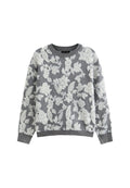 New Look BRUSHED FLORAL CREW NECK
