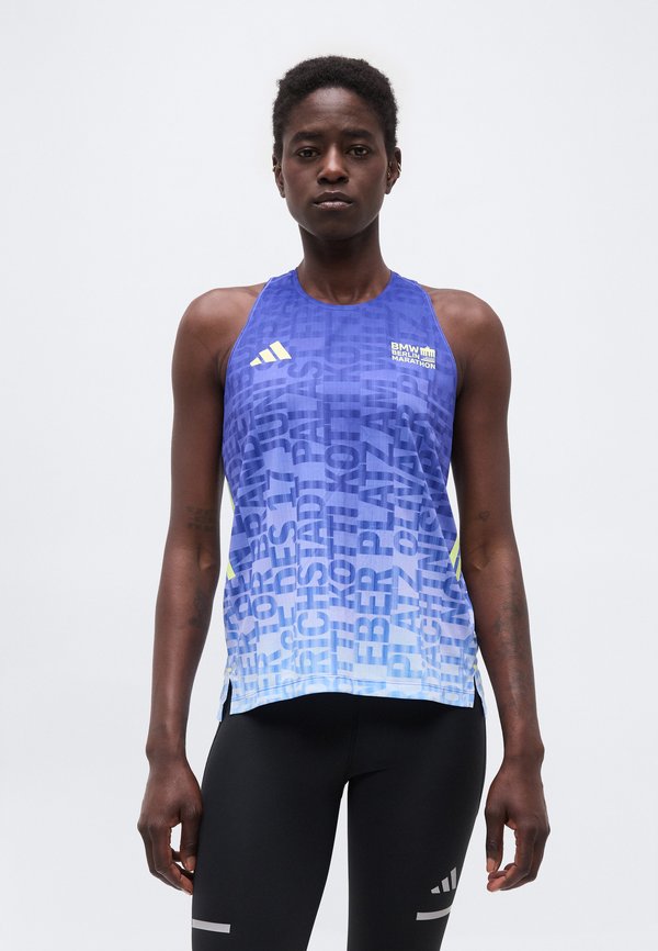 adidas Performance BER26 TANK - Top - dual indigo/crystal sky