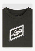 Levi's® GR ESSENTIAL SPORTY TEE ZINE COWBOY GRID - Print T-shirt - zine cowboy grid aop - blacks -