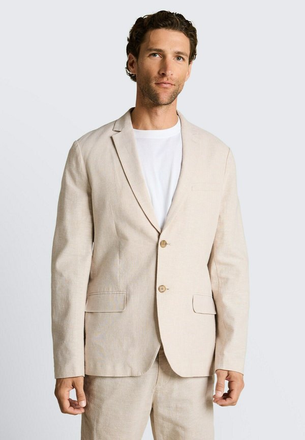 TOM TAILOR TOM TAILOR BLAZER SAKKO MIT LEINENANTEIL