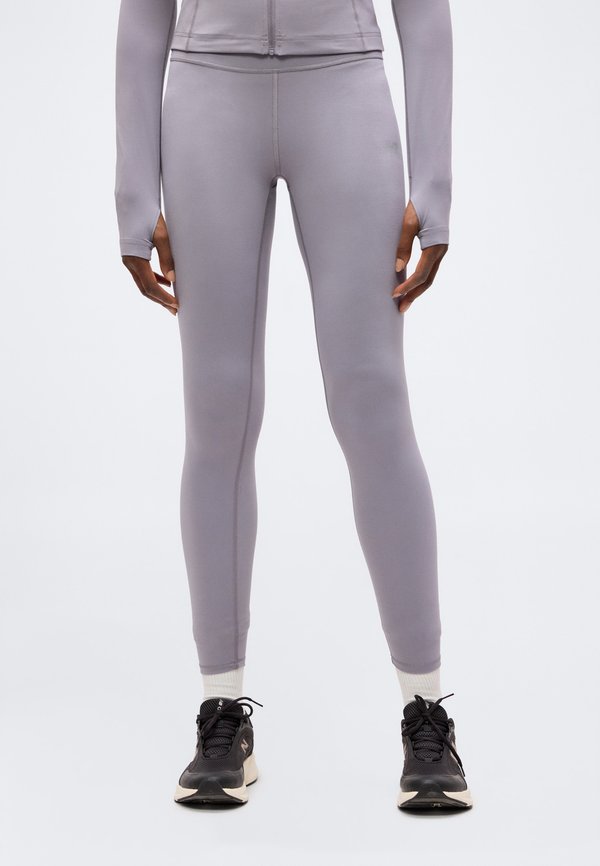 New Balance HARMONY HIGH RISE - Leggings - off-line grey