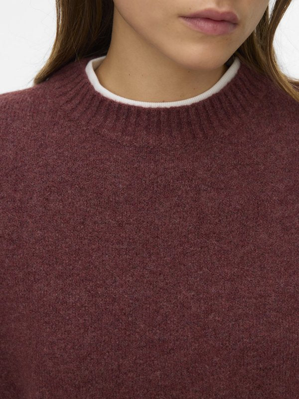 Vero Moda VMBOOM LS O-NECK PULLOVER GA NOOS