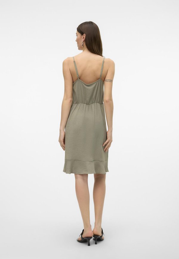 Vero Moda VMALVA SINGLET FRILL MINI DRESS